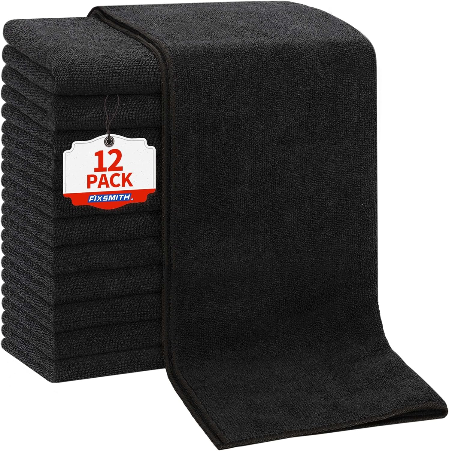 Fixsmith Salon Towels 12 pack set front view