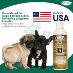 Gentle 16 fluid ounce dog shampoo for pregnant pets and puppies
