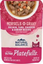 Natural Balance Original Ultra Platefulls Indoor Adult Grain Free Wet Cat Food, Chicken & Chicken Liver Recipe, 3 Ounce Pouch (Pack of 24) - Image 12