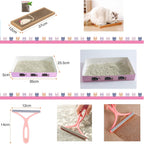 BERXOL young cat essentials kit showing pink themed feeding accessories