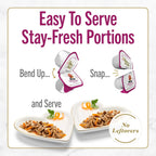 Pack of 12 Fancy Feast Petites snap and serve tubs