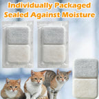 TeurWone activated carbon filter replacement installed in hooded cat litter box