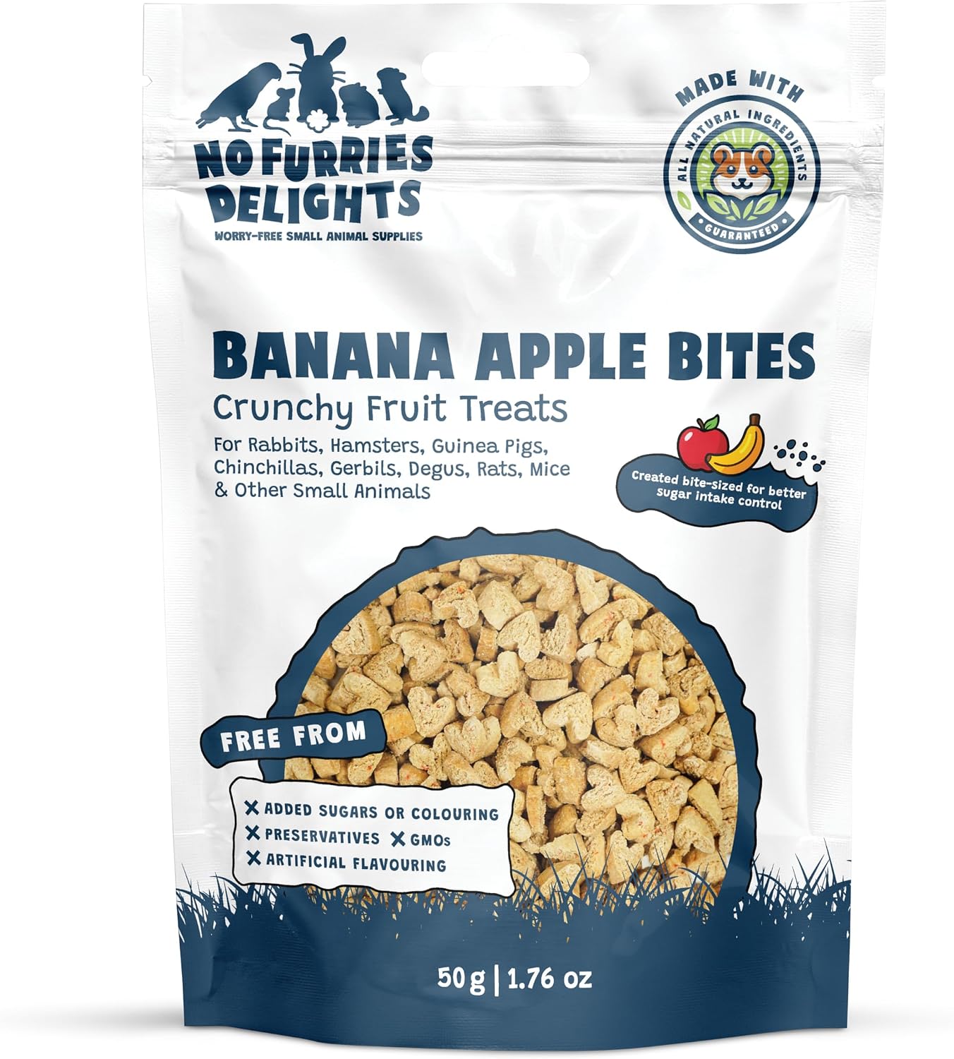 No Furries Delights premium imported pocket pet enrichment food pack