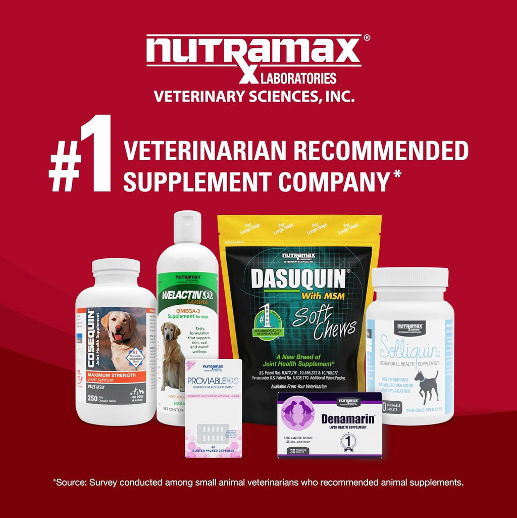 Product label of Nutramax Crananidin for dog bladder health