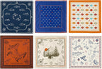 The Peacock Crew Premium Soft Cotton Bandanas Pack for Men and Women Paisley 22 x 22 inches - Image 15