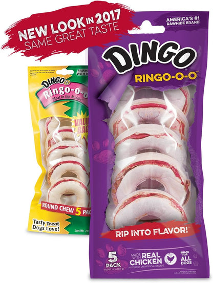 Dingo rawhide dental treats for small medium and large dogs