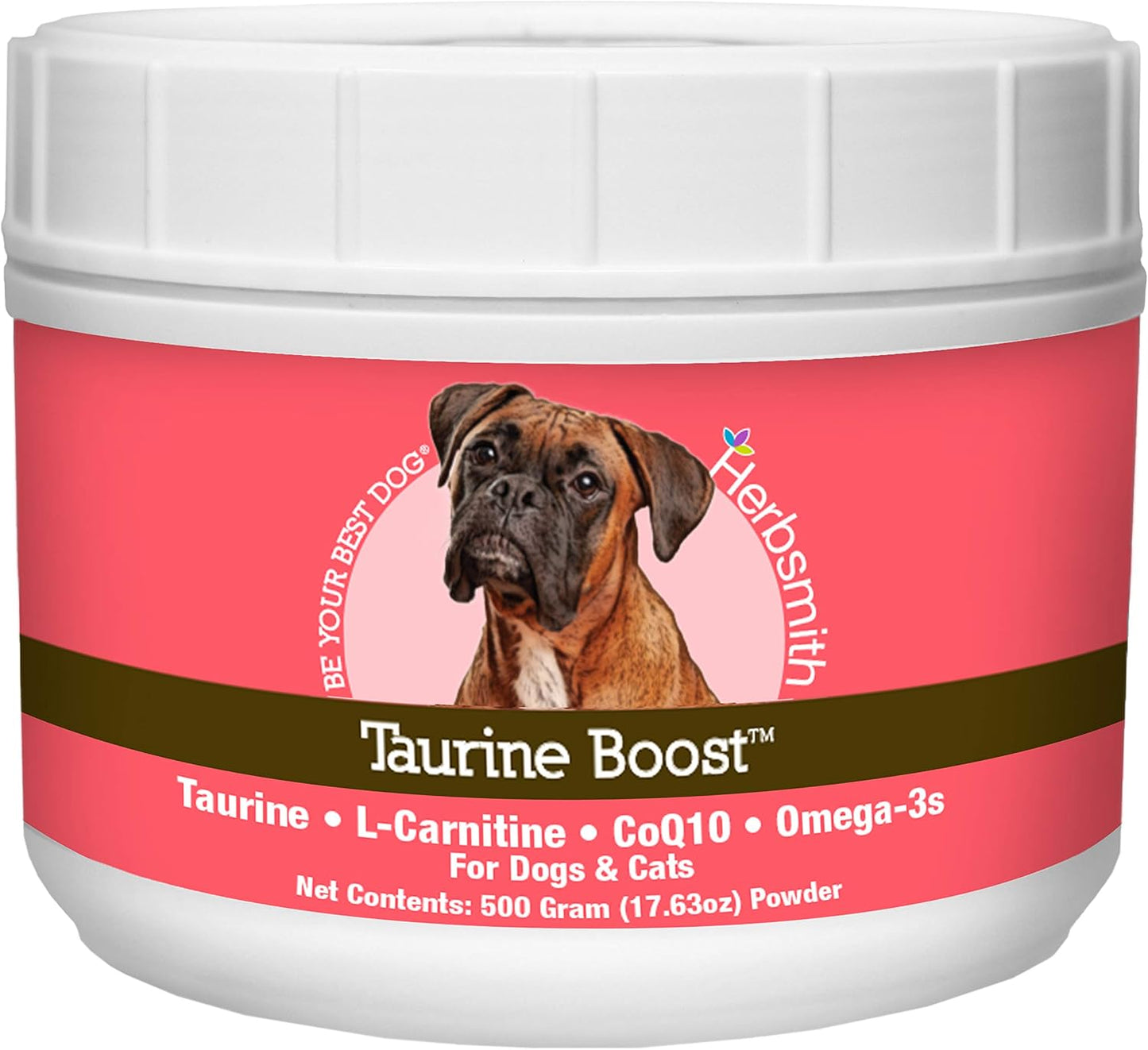 Herbsmith Taurine Boost - Cardiac and Heart Support for Dogs and Cats - Taurine Supplement for Dog and Cat Heart Health - with CoQ10, Taurine and L-Carnitine for Dogs - 150g - Image 11