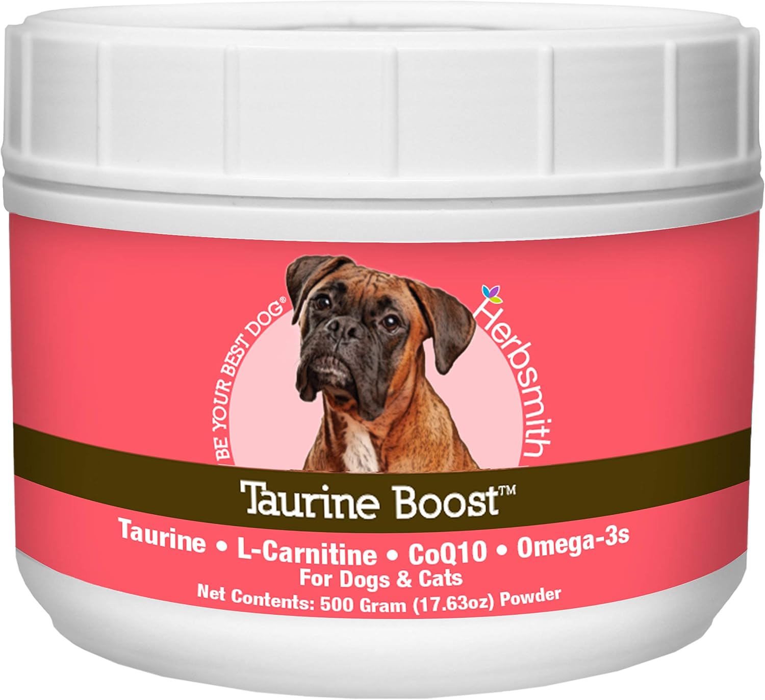 Herbsmith Taurine Boost - Cardiac and Heart Support for Dogs and Cats - Taurine Supplement for Dog and Cat Heart Health - with CoQ10, Taurine and L-Carnitine for Dogs - 150g - Image 11