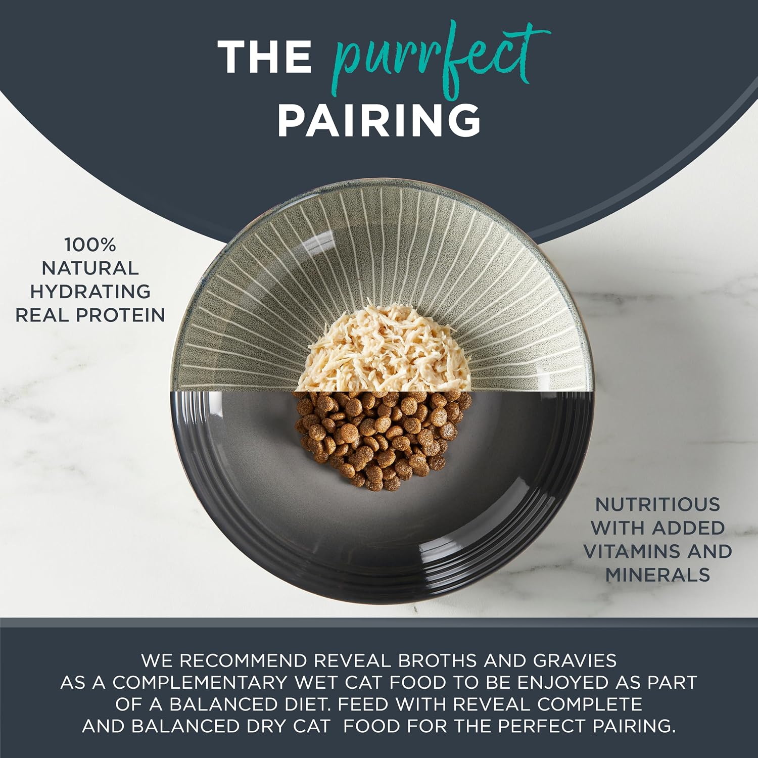 Reveal wet cat food natural protein variety pack