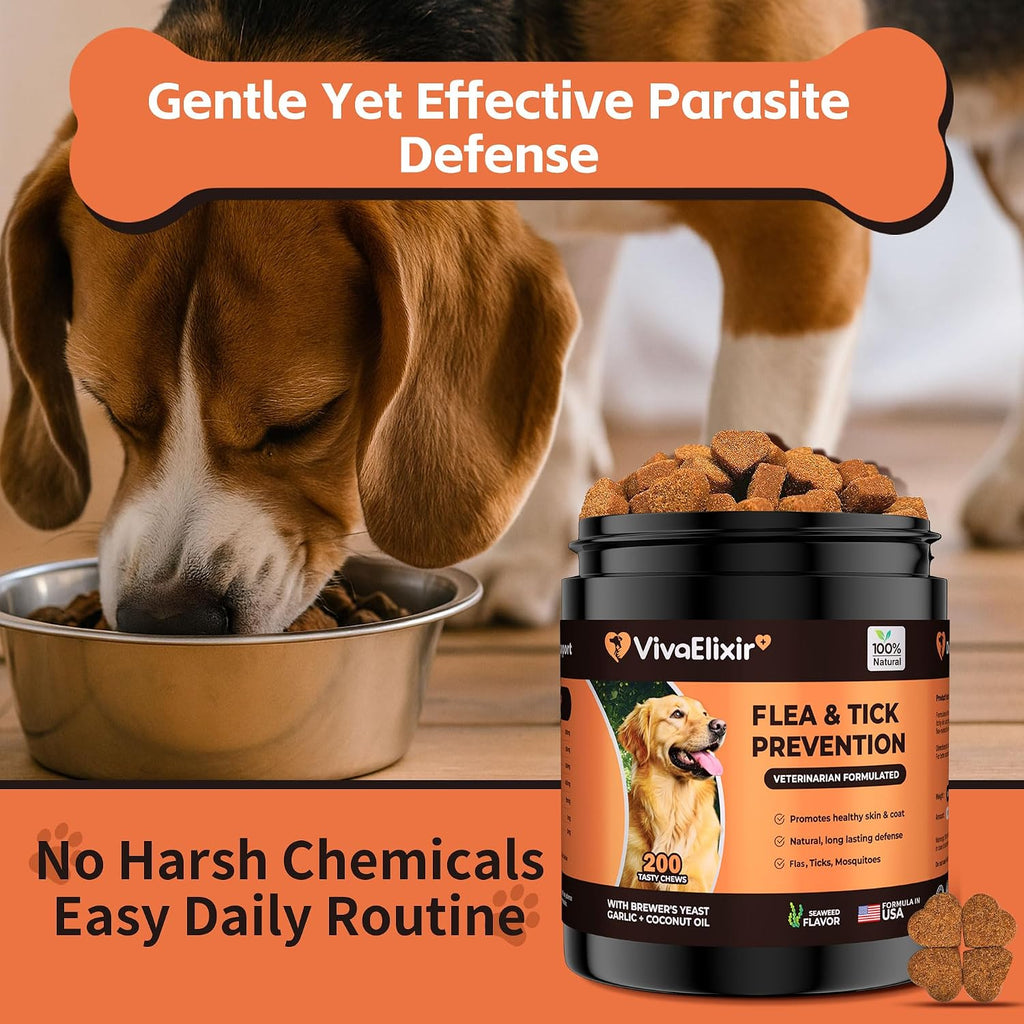 VivaElixir skin and coat health formula for dogs supplement facts