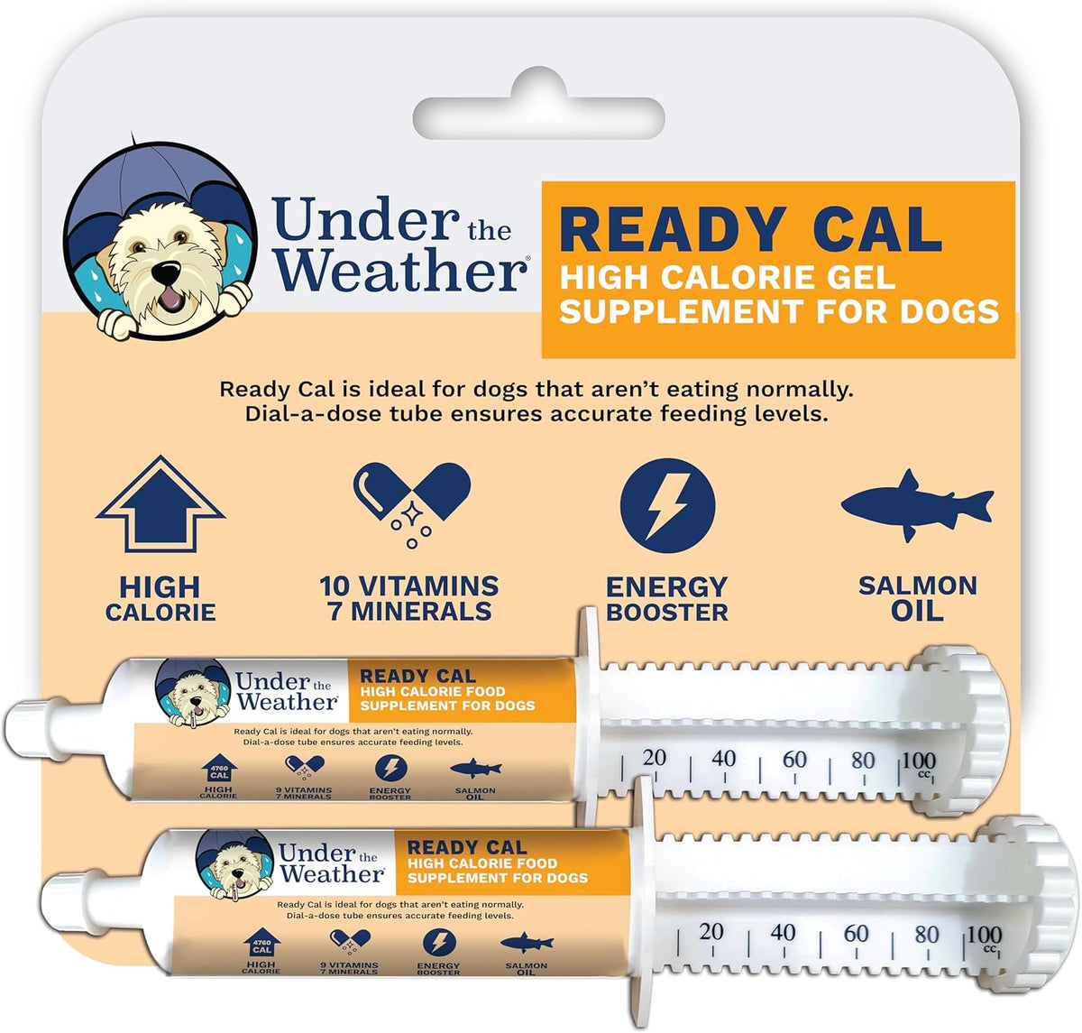 Under the Weather Pet | Ready Cal for Dogs 100cc | High Calorie Supplement | Weight Gainer and High Calorie Booster | 10 Vitamins, 7 Minerals & Omega Fatty Acids - Image 10