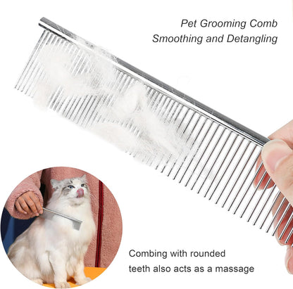 Jigfew pet grooming set for home and professional use