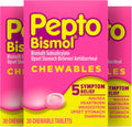 Pepto Bismol Chewable Tablets front packaging view