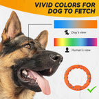 Fusoto dog ring size comparison 9 inch diameter