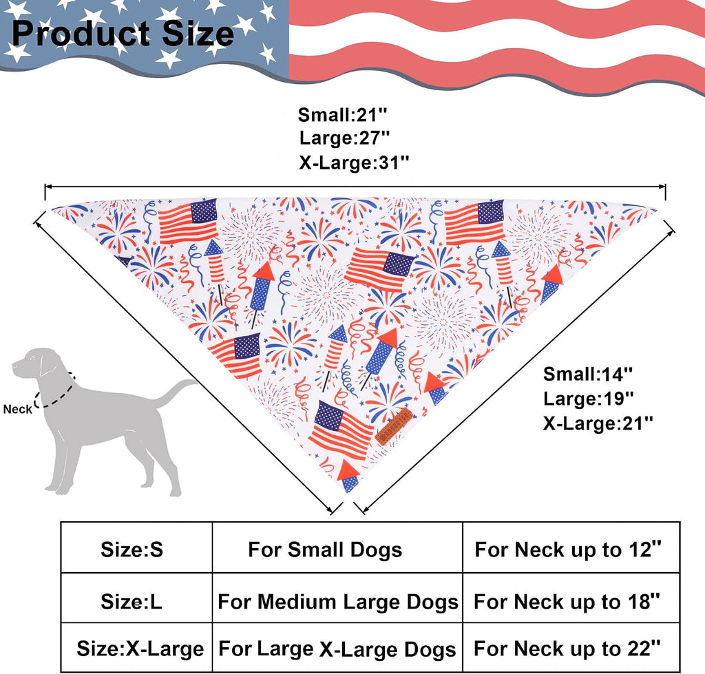 ADOGGYGO double layered adjustable dog bandana holiday pattern design