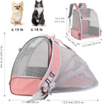SSAWcasa airline approved cat carrier storage pockets