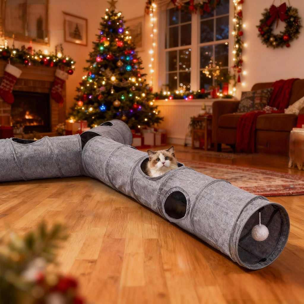 Odoland large interactive dog and rabbit modular layout setup in a living room