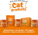 Authentic USA imported Zesty Paws cat vitamins for skin and digestive health