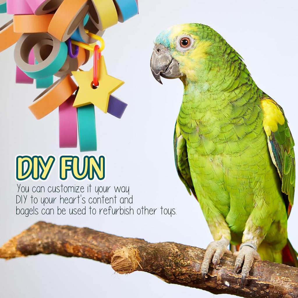 Skyygemm bird enrichment toys lifestyle view
