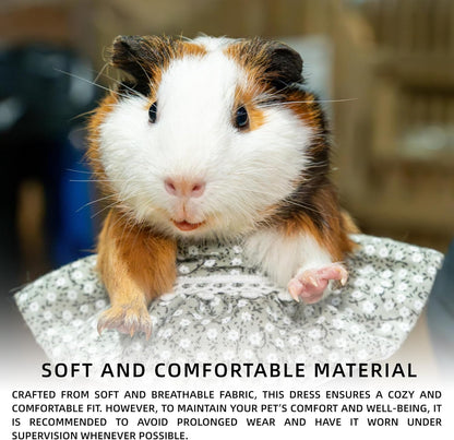 Soft breathable fabric texture of SMOLKITH small pet walking clothes