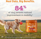 Authentic USA sourced Zesty Paws hip and joint care product label