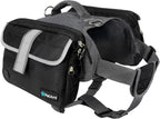 PetAmi Dog Backpack for Medium Large Dogs, Dog Saddle Bag For Dogs to Wear, Tactical Harness Saddlebag with Reflective Safety Side Pockets for Hiking, Camping, Vest Dog Pack for Travel (Black, Medium) - Image 13