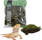 The Habitat Life - Natural Variety Pack - Mix of Reindeer, Mood, Sheet & Spanish Moss - for All Terrariums - Humidity Control - Breathable Bedding - Dye-Free & Safe - Medium - 1 Pack - Image 14