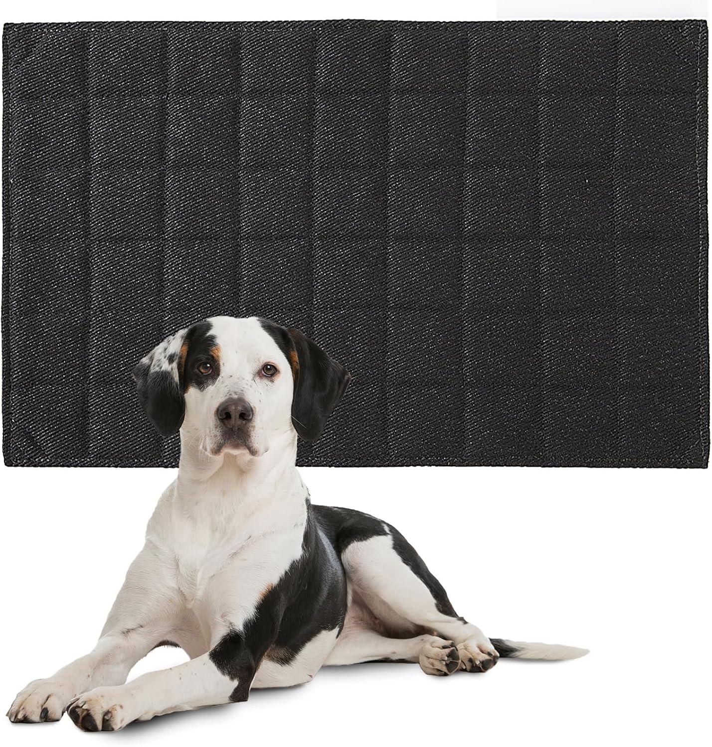 Hombys chew proof dog crate bed mat front view