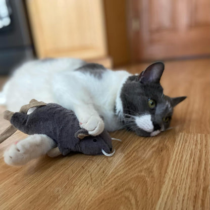 Authentic imported USA pet toy for hugging and kicking