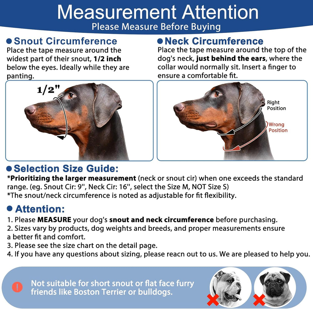 Premium imported dog training halter with cushioned nose band