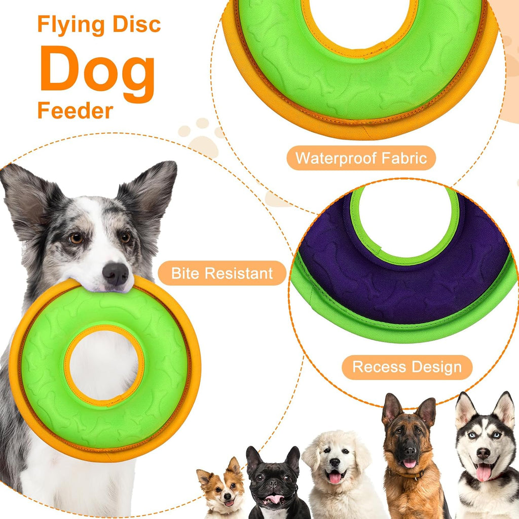 Close up of Ubamdom dog disc showing EVA material texture