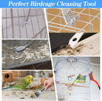 Gavigain small animal cage maintenance kit featuring the ergonomic plastic handles.