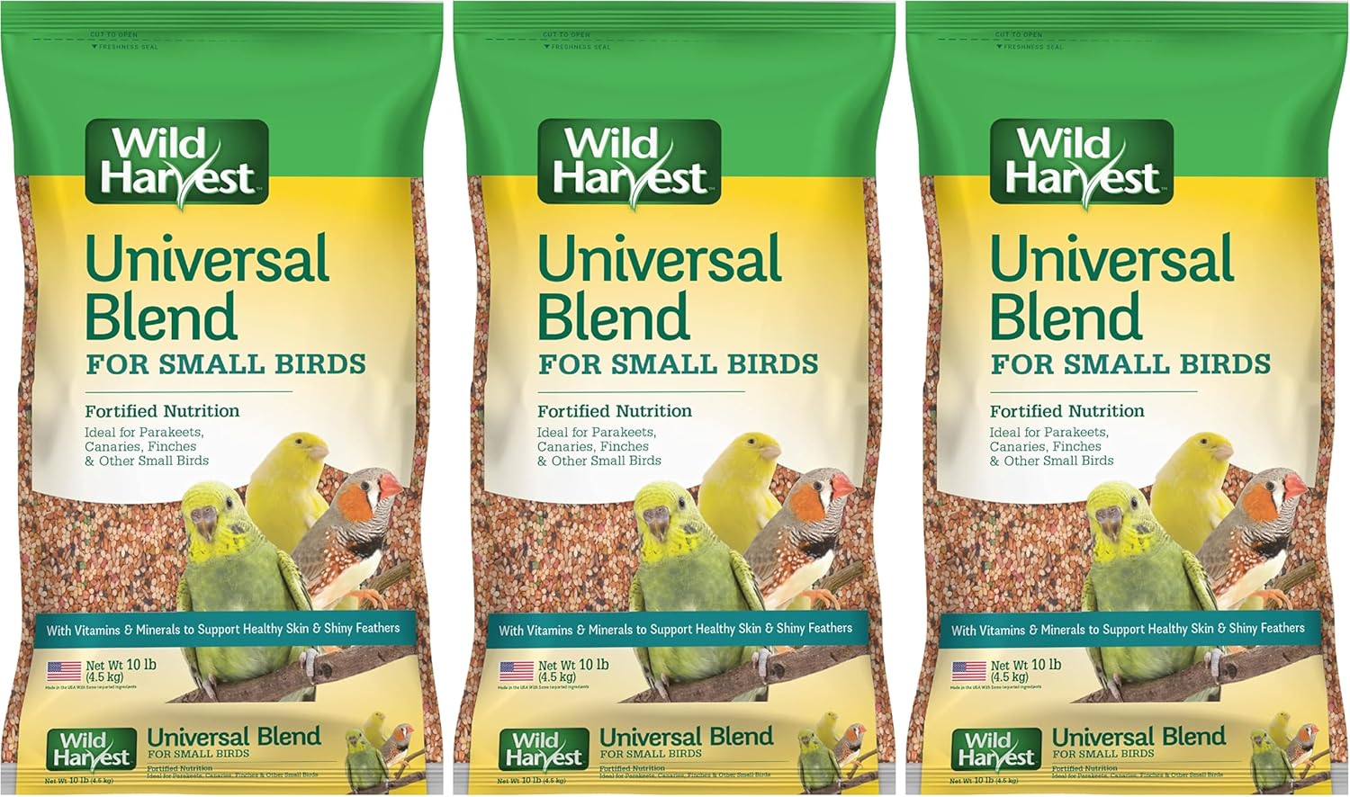 Wild Harvest Universal Blend For Small Birds 3 Pounds, Foritified Nutrition - Image 9