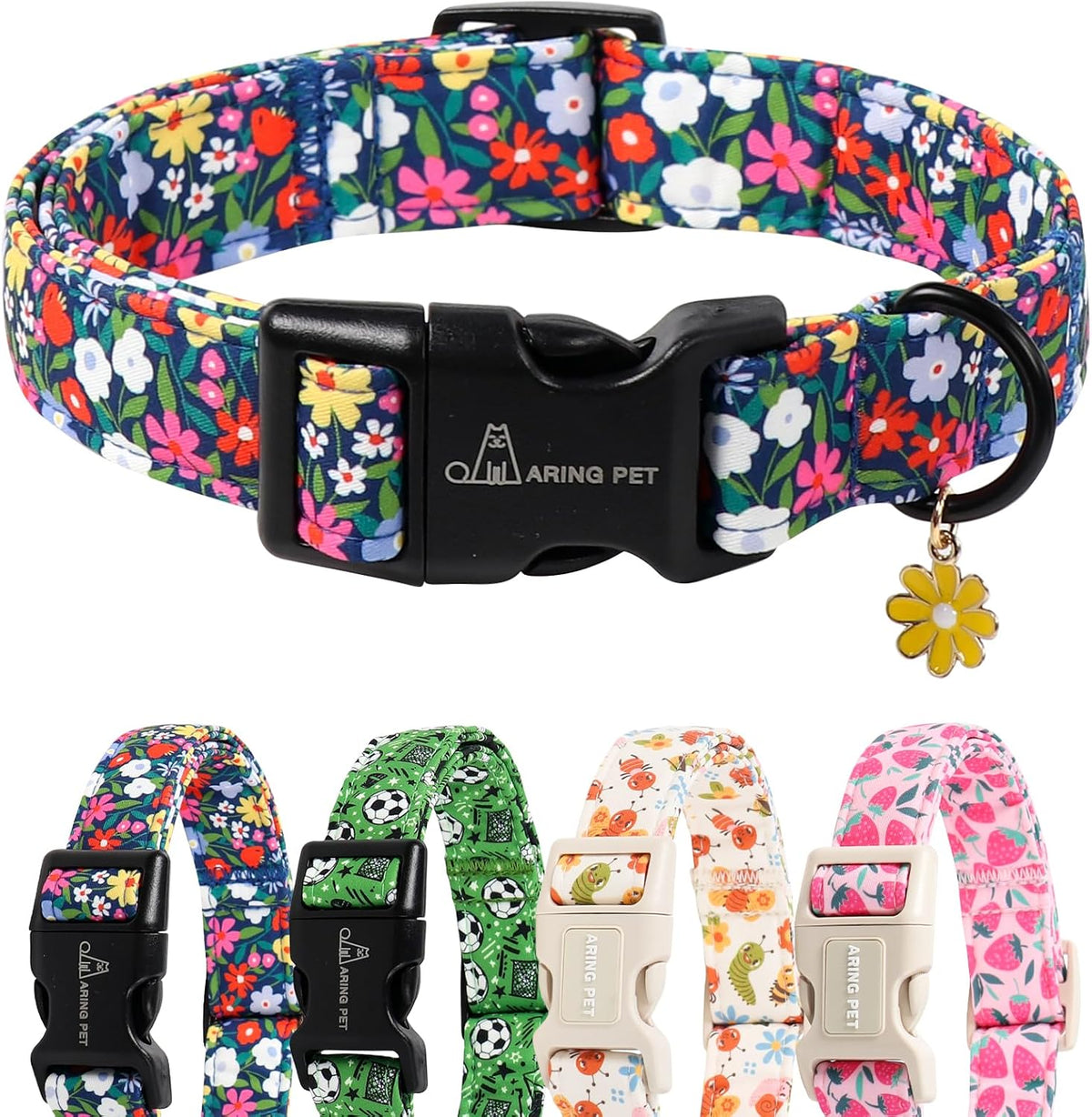 ARING PET Dinosaur Dog Collar-Cute Boy Dog Collar for Small Dogs, Adjustable Dinosaur Print Pet Collars Puppy Collar for Small Medium Large Dogs - Image 10