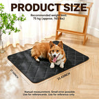 Side view of Zcoyjbi indestructible dog mattress for large dogs