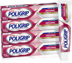 Super Poligrip Original Formula Zinc Free Denture and Partials Adhesive Cream, 2.4 ounce - Image 9