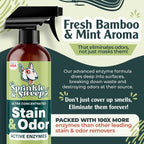 Using Sprinkle and Sweep enzyme spray on home carpet