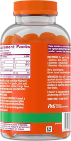 Metamucil Fiber Gummies for Adults, No Sugar Added Orange Flavor, 5g Prebiotic Plant Based Fiber Supplement Blend, 120 Count - Image 11