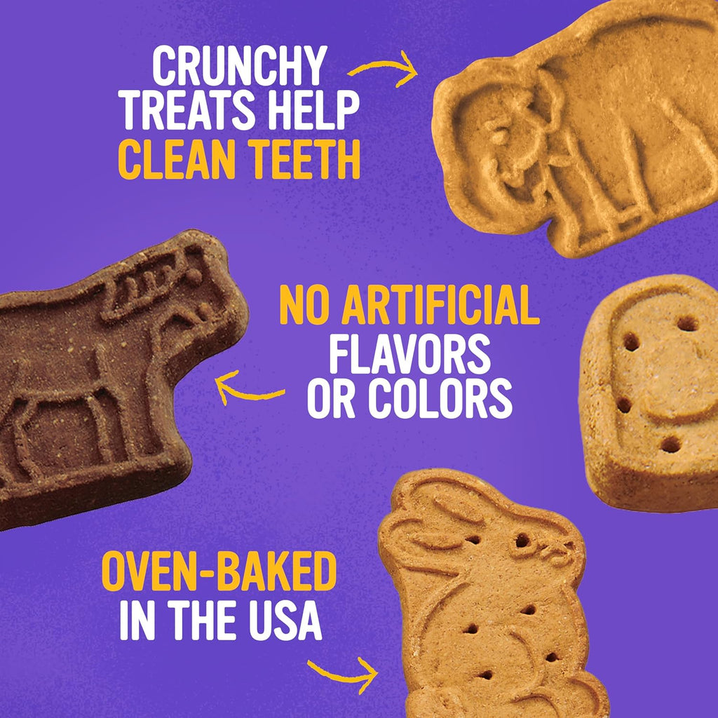 Blue Dog Bakery natural ingredient dog treat label details