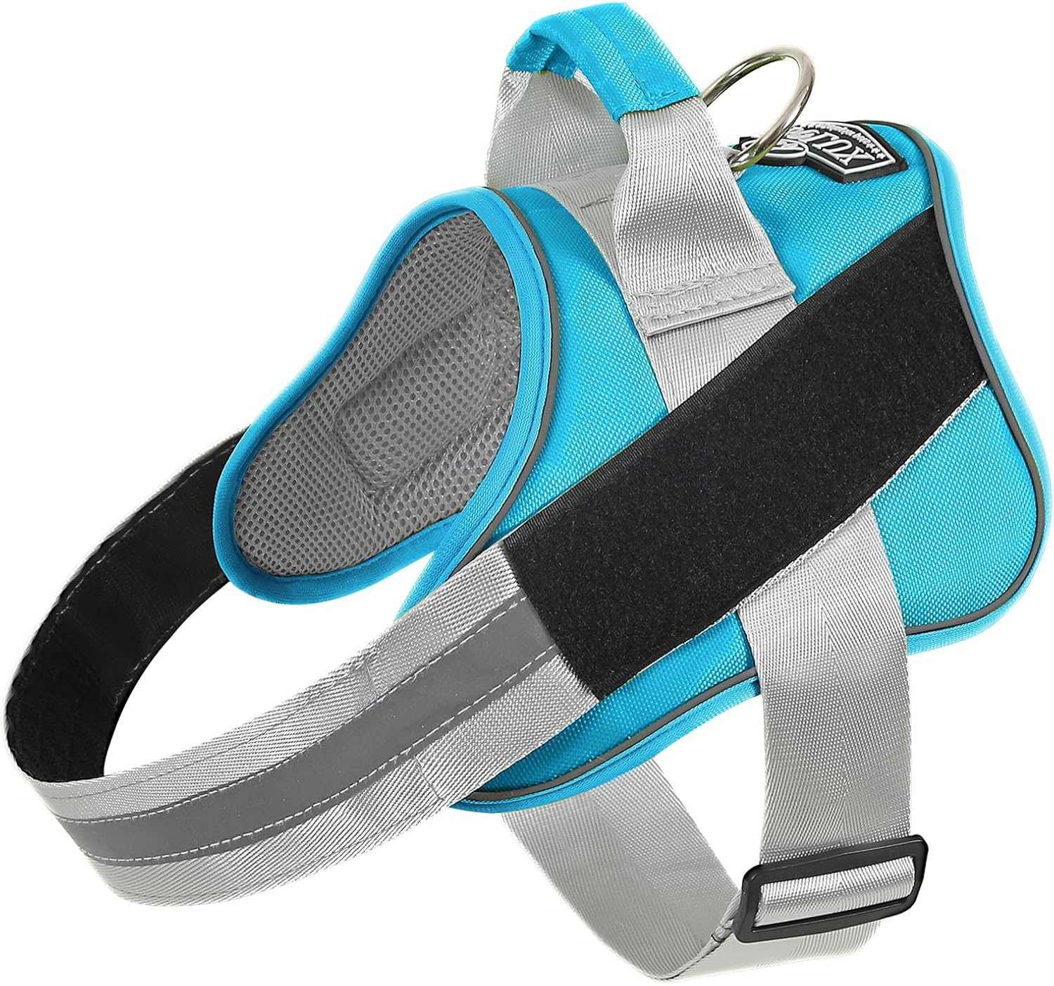 Bolux dog harness adjustable chest strap mechanism
