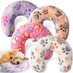 4 Pcs Cat Pillow Calming Pet Dog Neck Pillow, Paw, Medium - Image 8