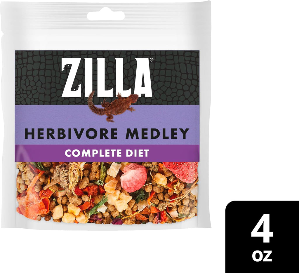 Zilla Pet Reptile Herbivore Food Medley Diet, 4 oz - Image 10