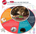 SPOT Slotted Balls Cat Toy - Interactive Cat Toys for Indoor Cats to Chase, Hunt and Stimulate - Jingle Bell Inside for Sound When Batted Around - Safe and Non-Toxic - 1.5" Assorted 4-Pack - Image 10