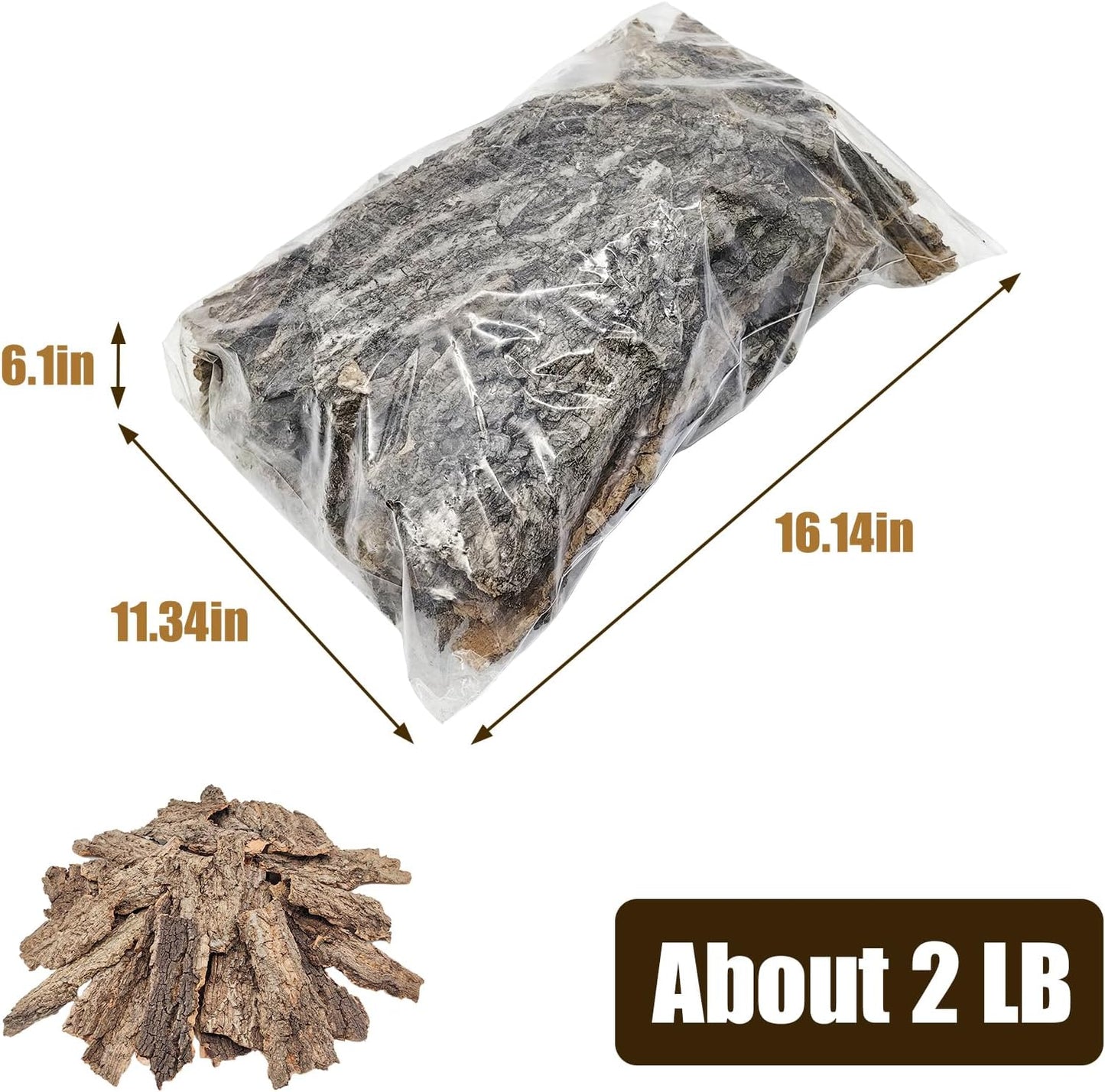 Eco friendly biodegradable reptile substrate pieces displayed