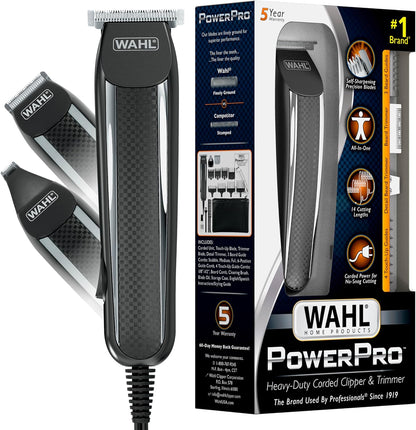 Wahl PowerPro Corded Detailer Trimmer Kit front view
