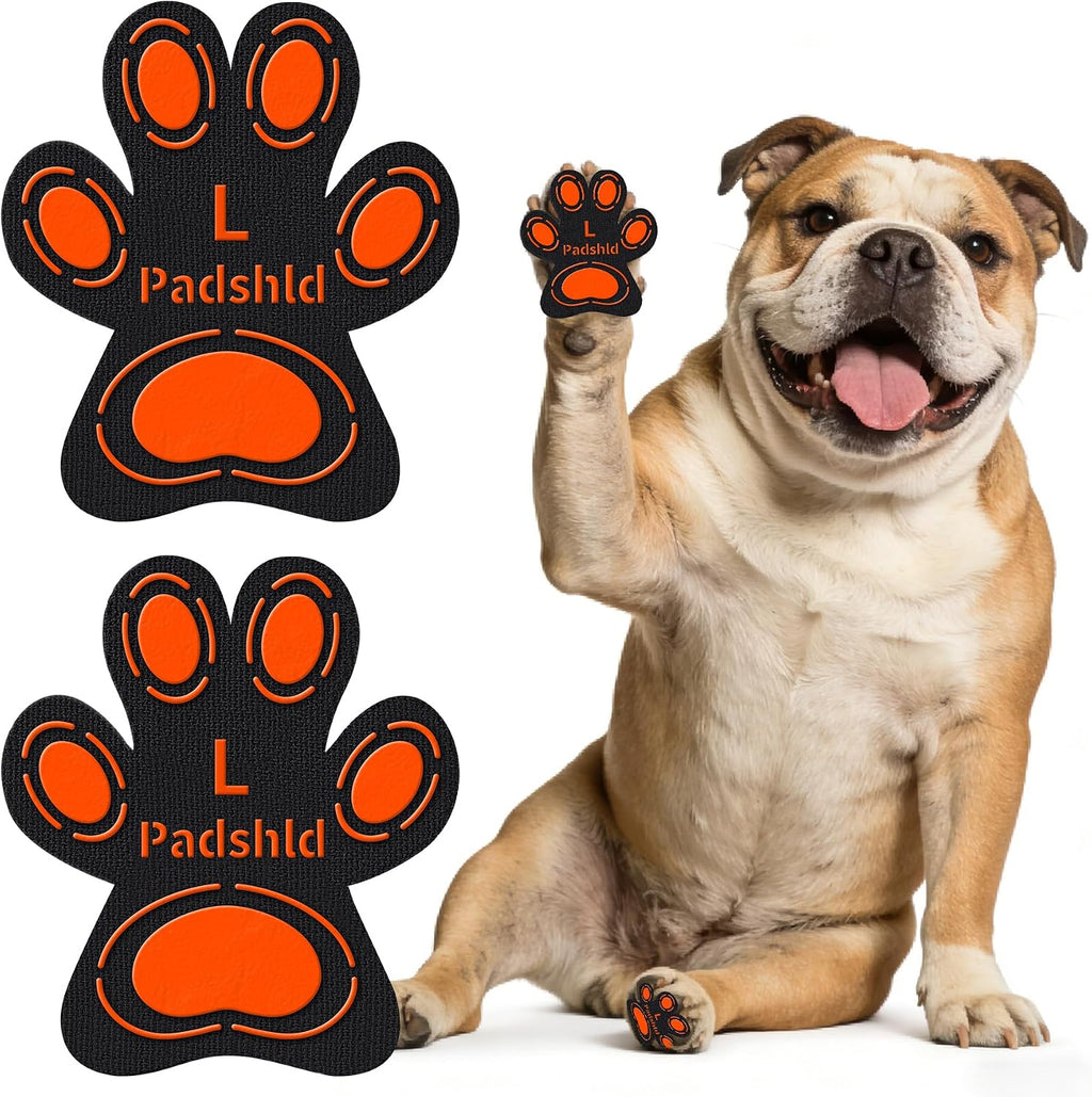 Anti Slip Dog Paw Pads for Senior Dogs - Paw Grips for Hardwood Floors, Enhanced Balance Traction Pads, Breathable Pet Paw Stickers Protectors for Dogs 7 Sets (28 Pcs) XL - Image 10