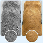 Rust proof metal teeth of the Psiriol cat and dog comb designed for safe pest and nit removal.