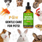 Golden Paw herbal antibiotic alternative liquid product setup