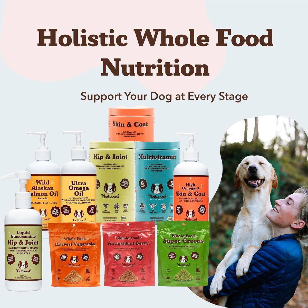 USA imported authentic pet vitamins for joint relief and flexibility