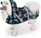 Eiaayer protective dog apparel folded compactly to demonstrate its lightweight portability.